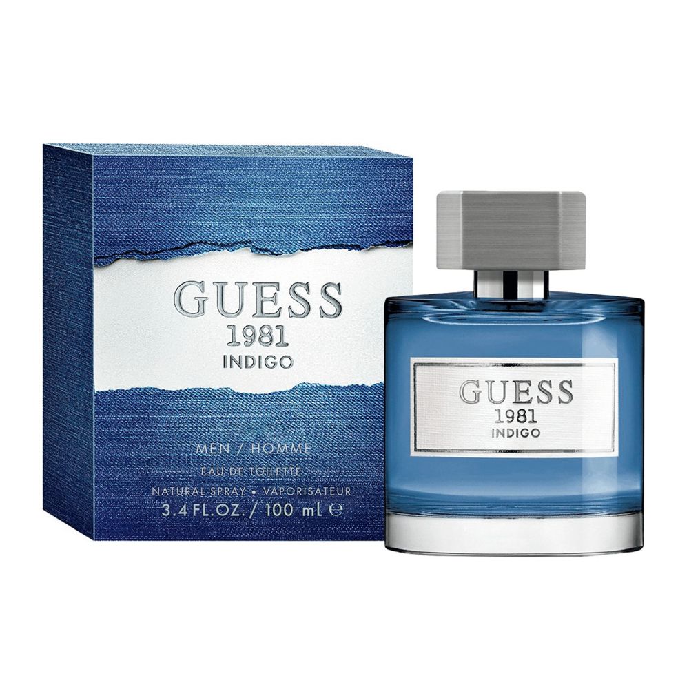 Guess 1981 Indigo Eau De Toilette For Men 100ml