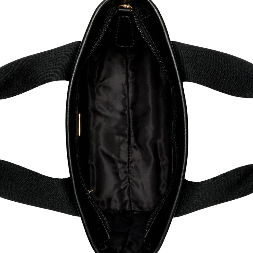 Guess Cartera Astra Enlarged Logo Mini Tote Coal