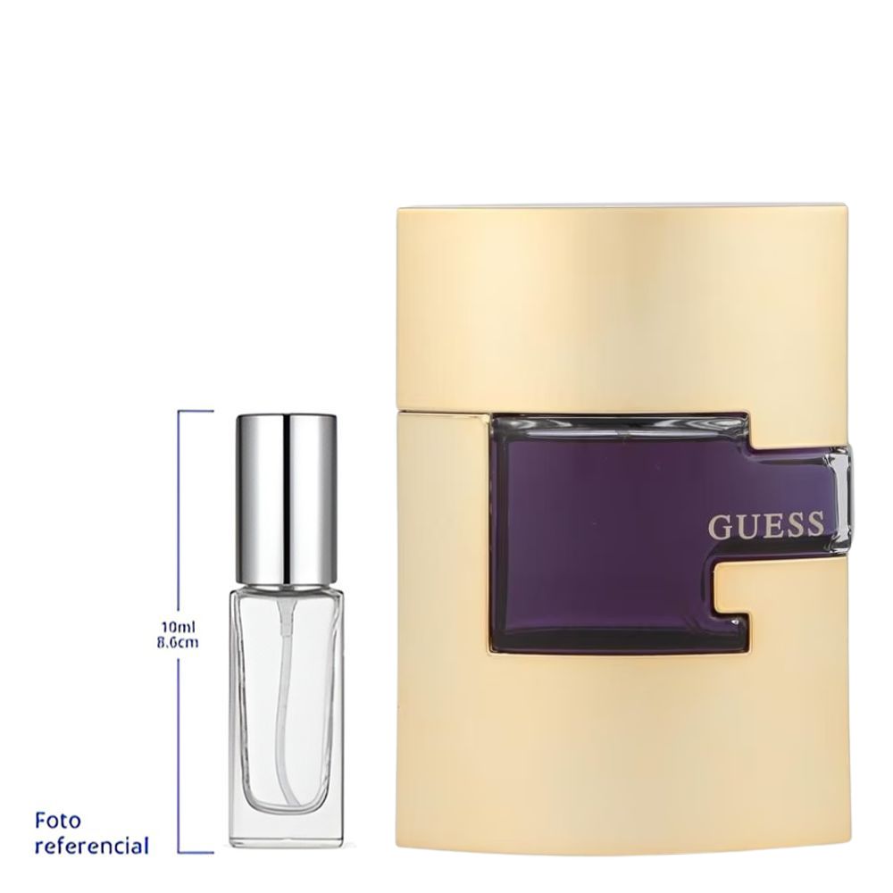 Guess Man Gold Decant Travel Size Eau De Toilette For Men
