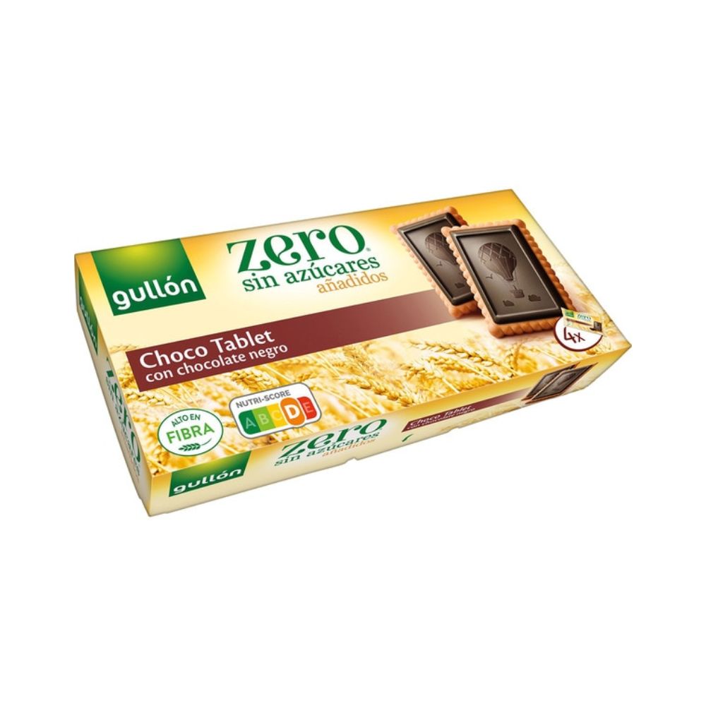 Gullon Galletas Choco Tablet Zero sin Azúcares 150gr