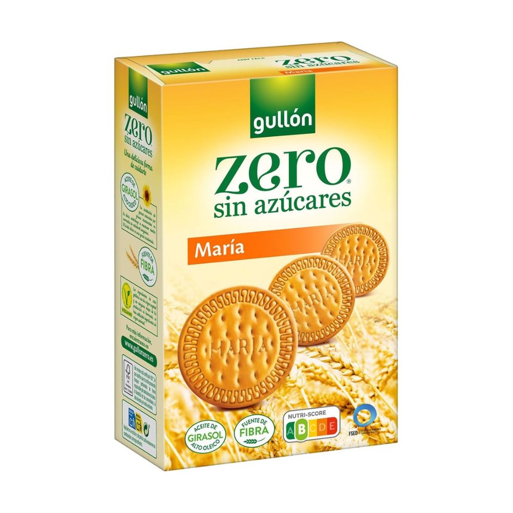 Gullon Galletas Maria Zero Sin Azúcares 400gr