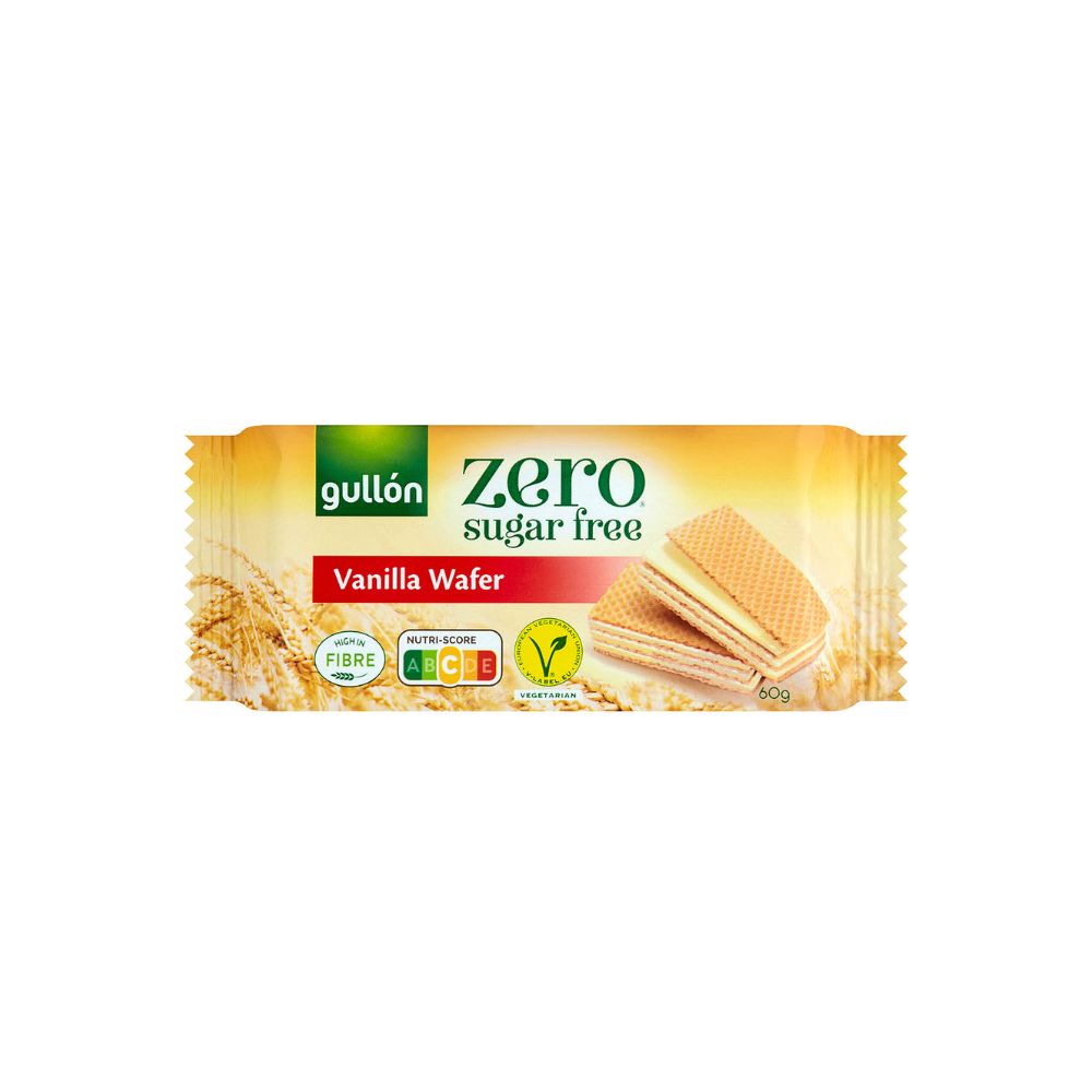 Gullon Barquillos de Vainilla Zero Sin Azúcares 180gr