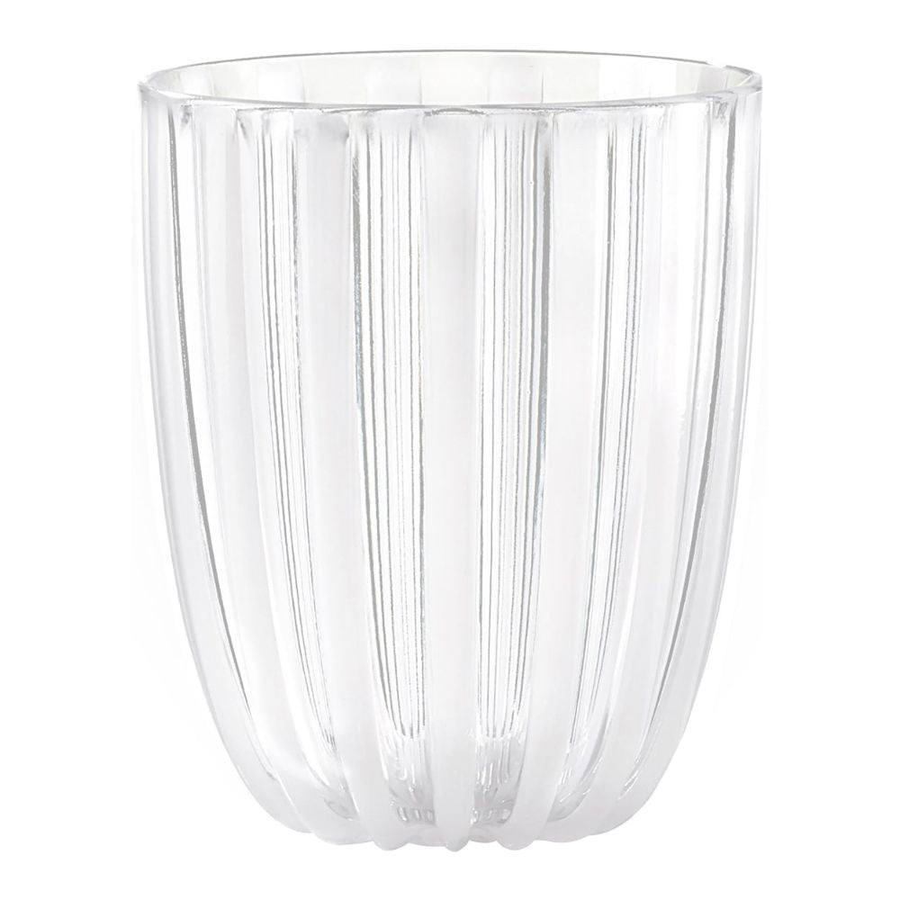 Guzzini Vaso De Plástico Bajo "Dolce Vita" Color Nacar