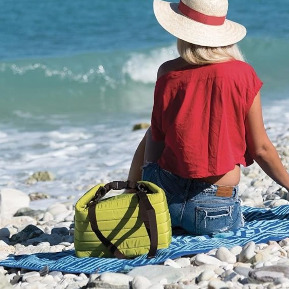 Guzzini Bolsa Térmica Con Recipiente Hermético Pequeña Verde