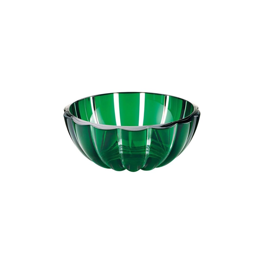 Guzzini Bowl De Plastico "Dolce Vita" Color Emerald Tamaño S