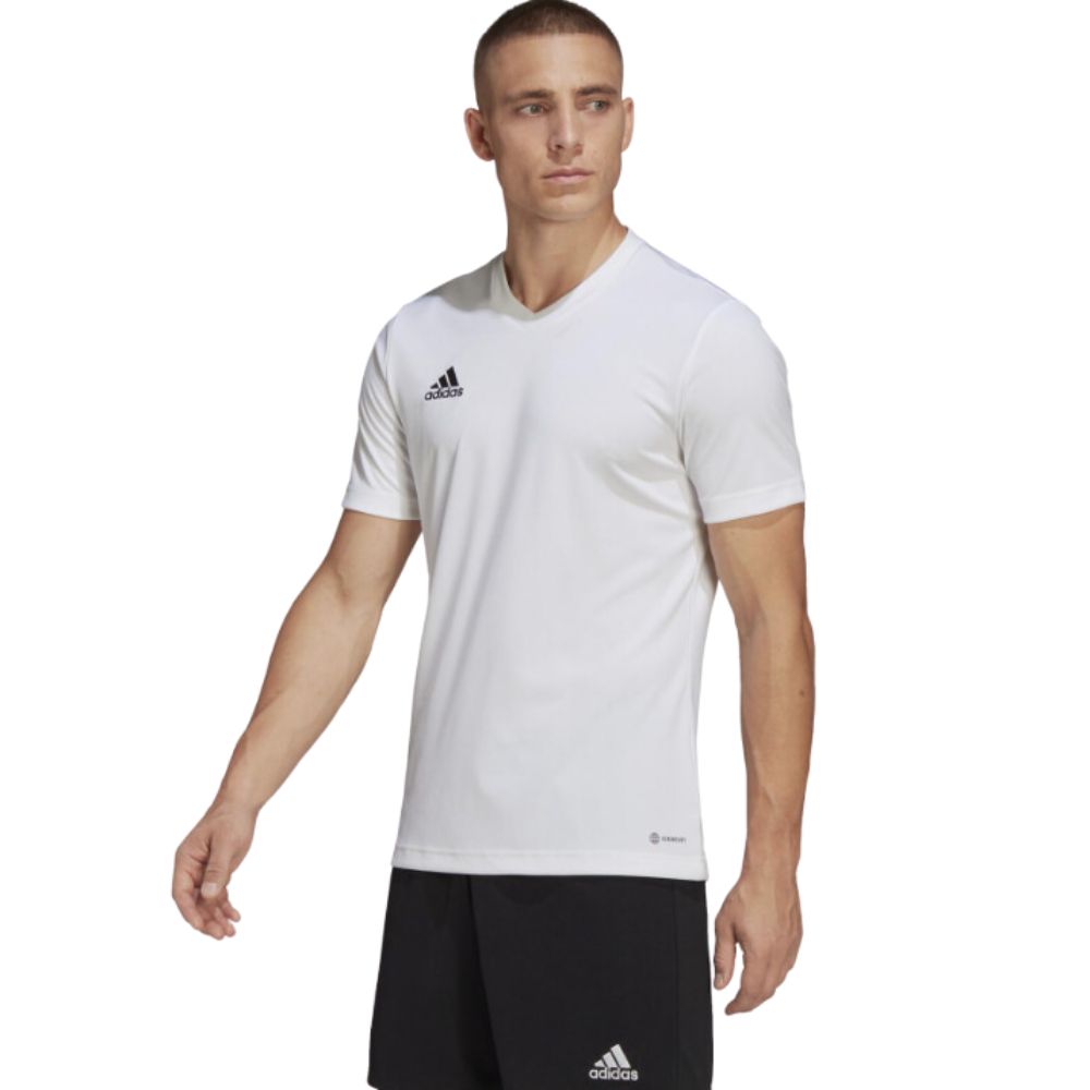 Adidas Camiseta Entrada 22 Cuello V Para Caballeros