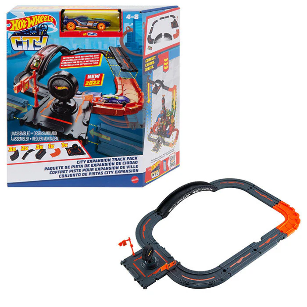 Hot Wheels City Expansion Track Pack 4+