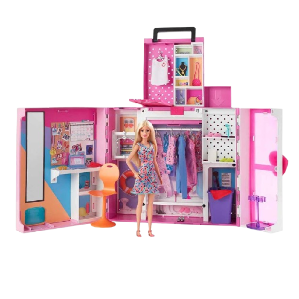Barbie Fashionista Dream Closet con Muñeca 3+