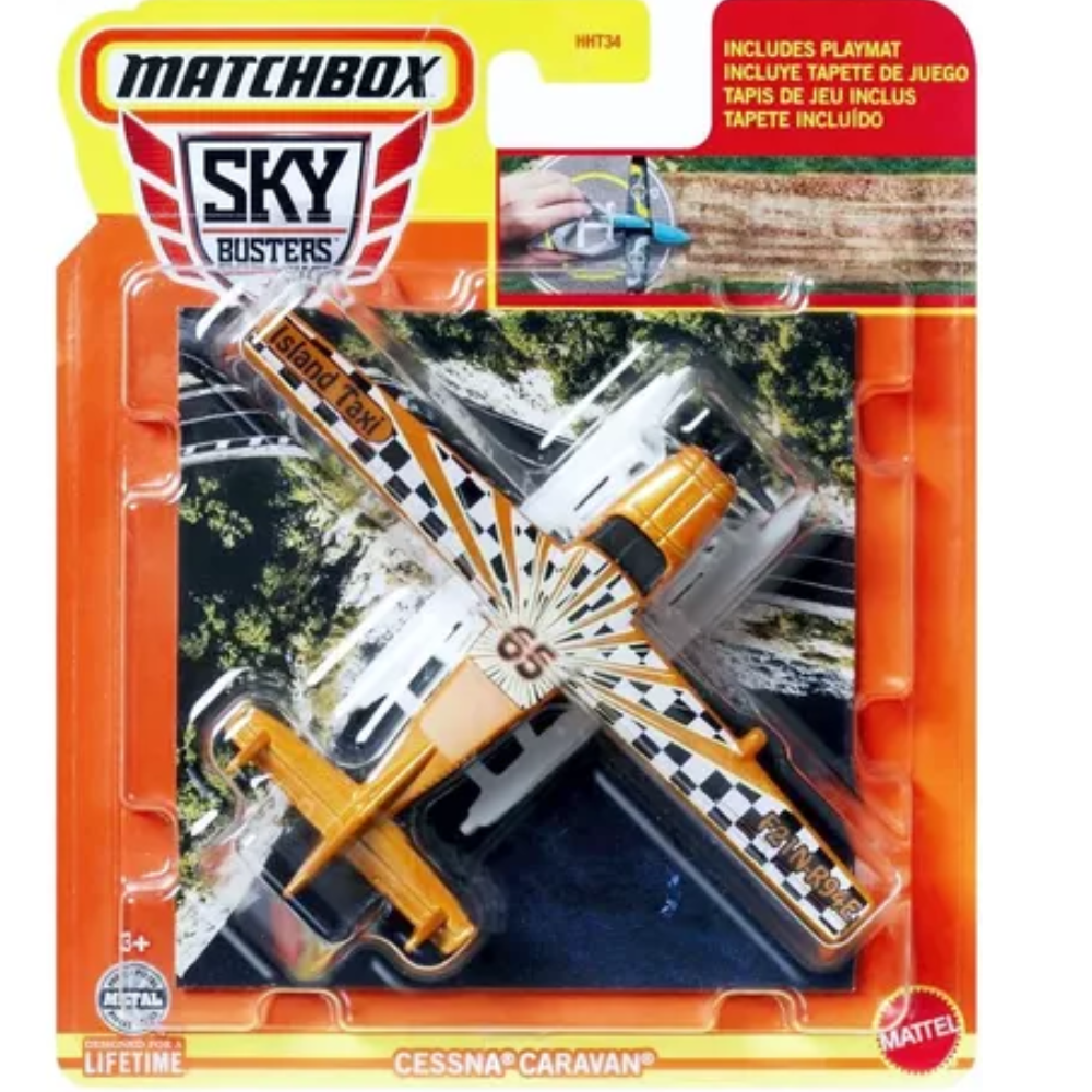 Matchbox Sky Busters Cessna Caravan 3+