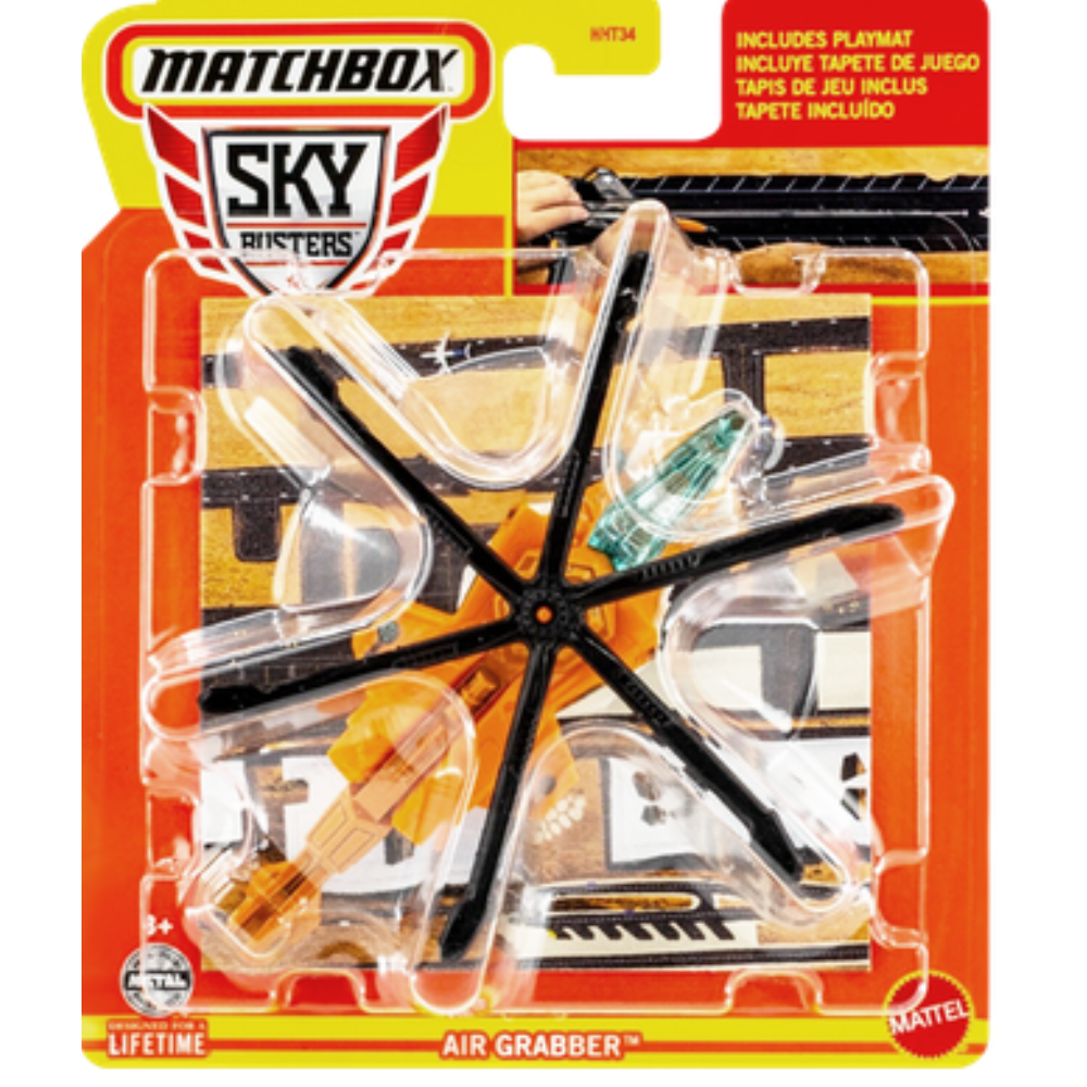 Matchbox Sky Busters Air Grabber 3+