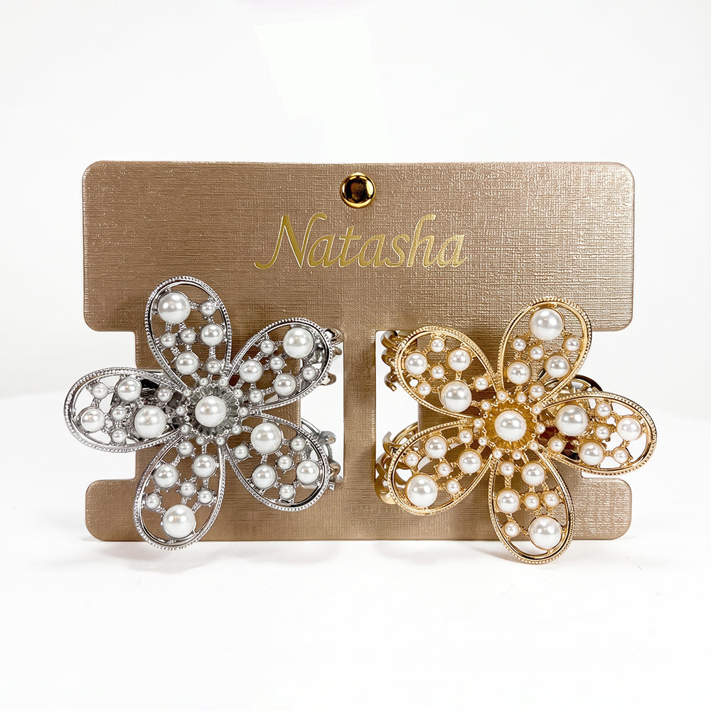 Natasha Accesorios Pinzas Para El Cabello Flowers 2Und