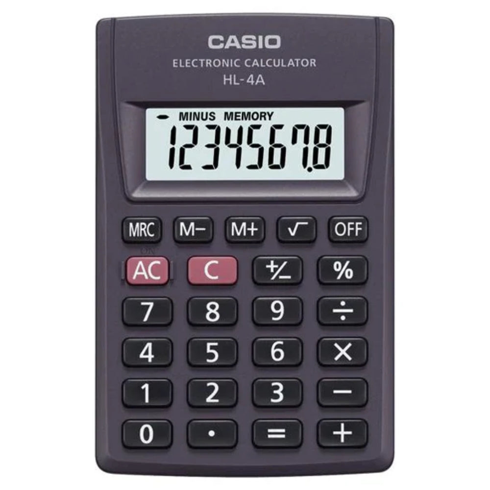 Casio Calculadora Portatil HL-4A