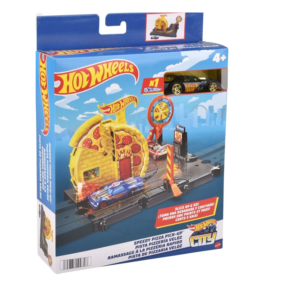 Hot Wheels Speedy Pizza Pick-Up 4+