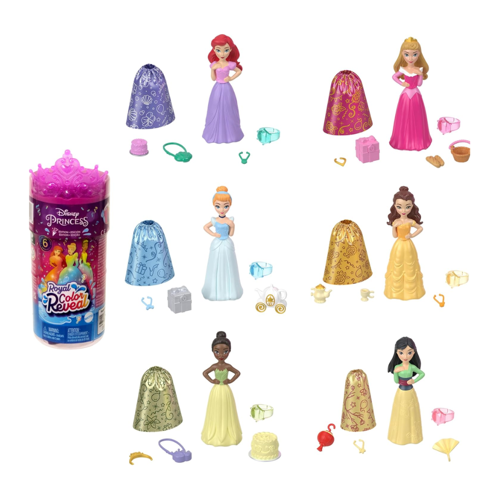 Disney Princess Royal Color Reveal 3+