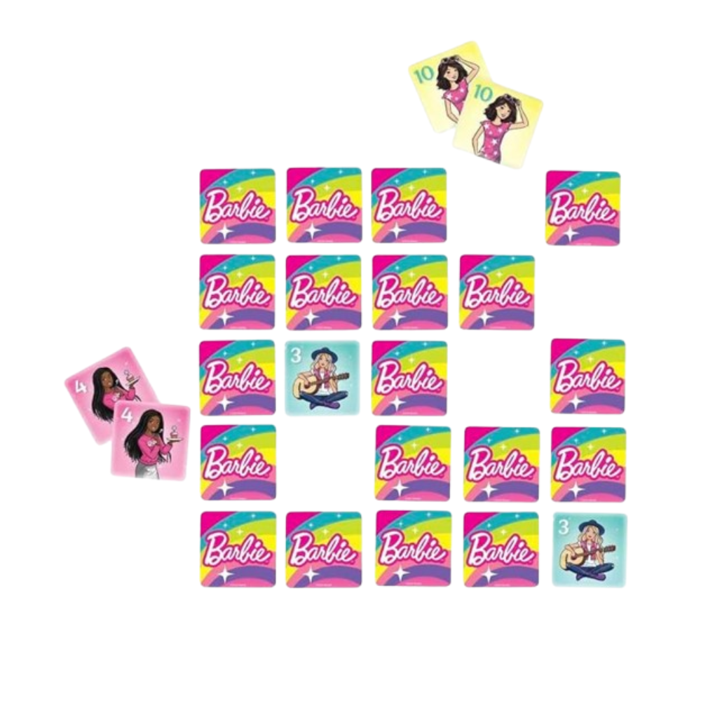 Memoria Barbie 5 in 1 Juego de Mesa