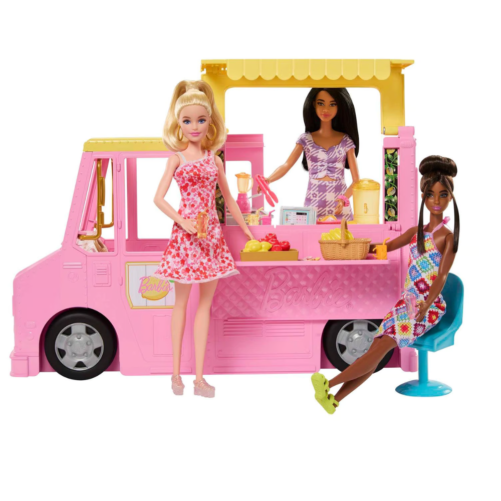 Barbie Lemonade Truck 20 Piezas +3