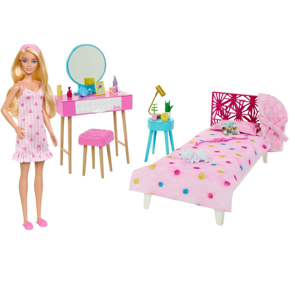 Barbie La Pelicula Muñeca y Dormitorio Playset 3+