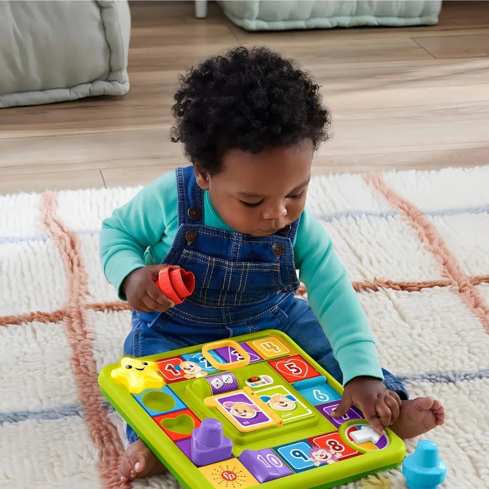 Fisher Price Mi Primer Juego de Mesa de Aprendizaje 9-36m