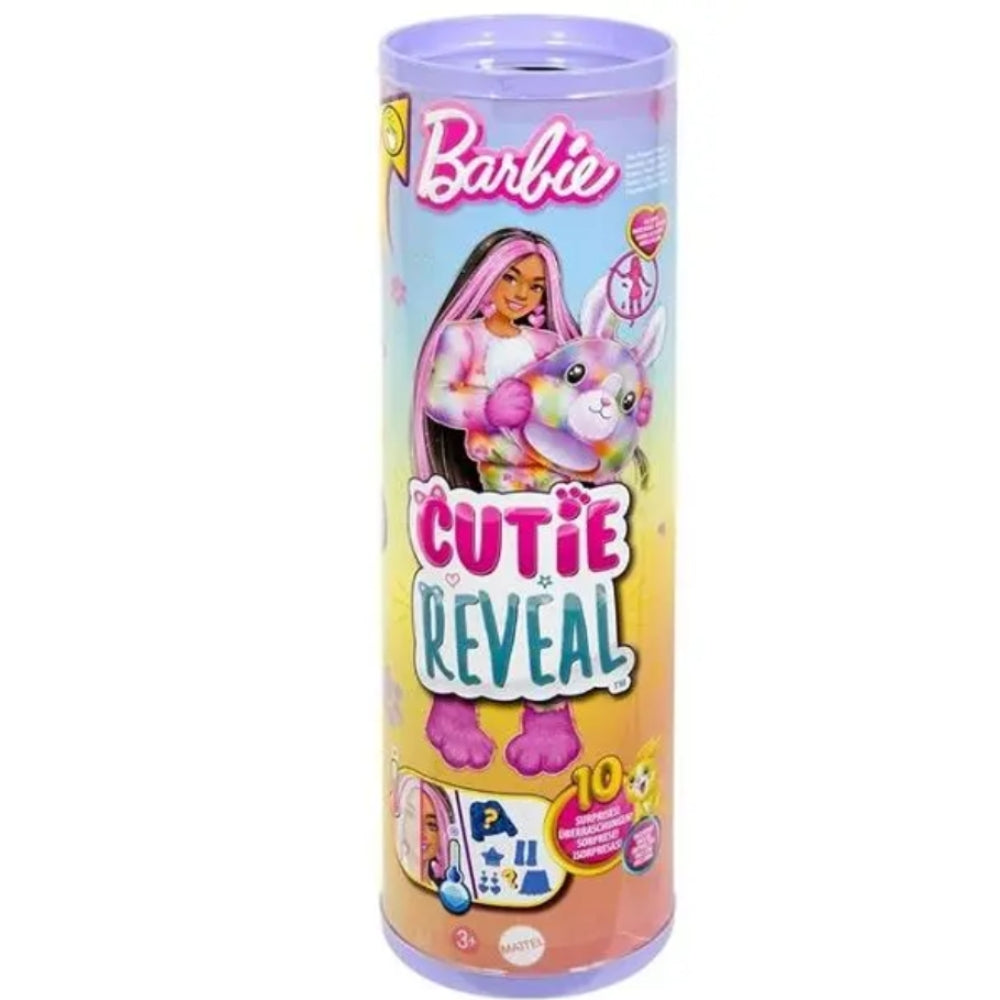 Barbie Cutie Reveal 10 Surprises Pet Inside Conejo