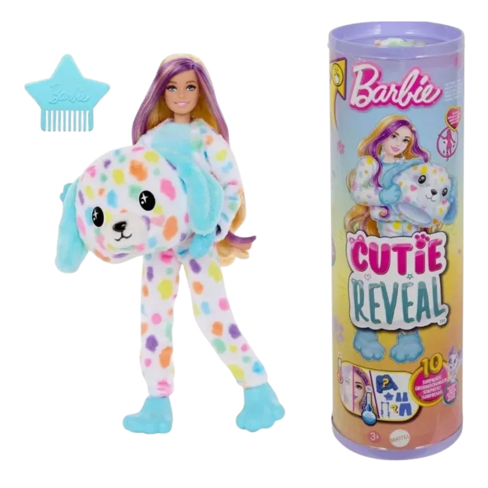 Barbie Cutie Reveal 10 Surprises Pet Inside Perro