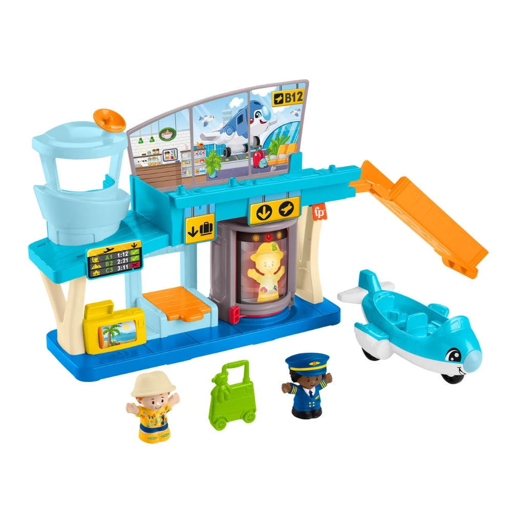 Fisher Price Little People Aeropuerto de Aventuras Diarias 1-5