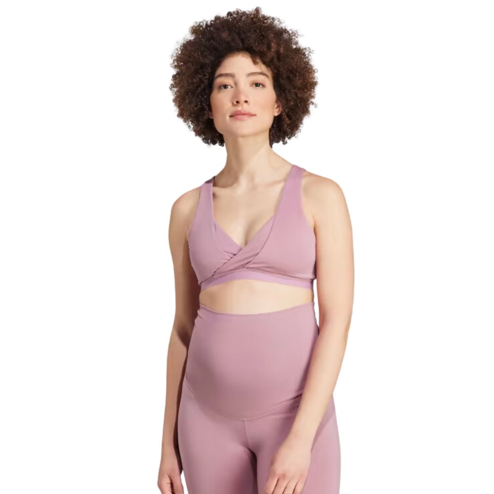 Adidas Top Deportivo Lactancia Yoga Essentials Soporte Ligero