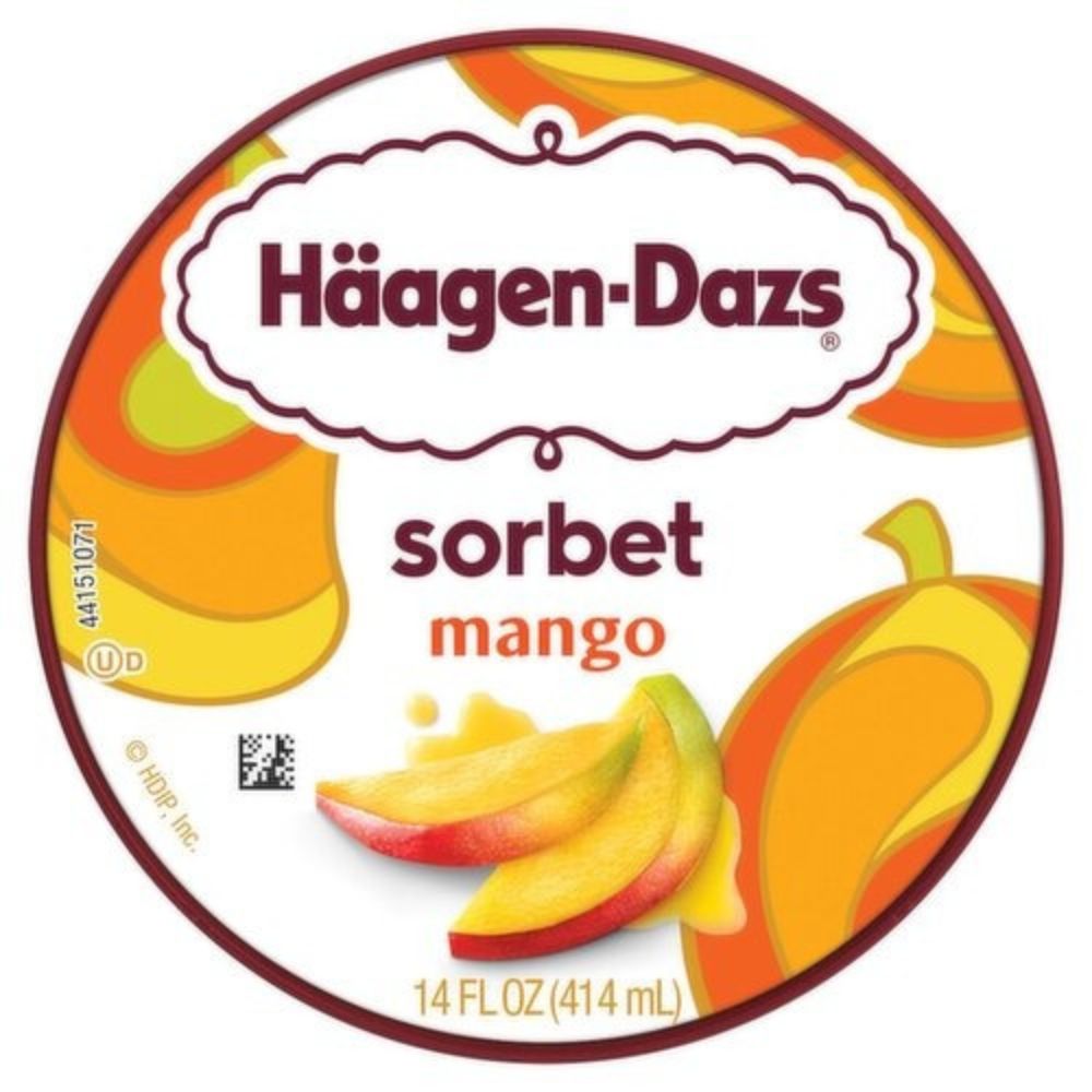 Helado Haagen Dazs Creamy Mango 414ml