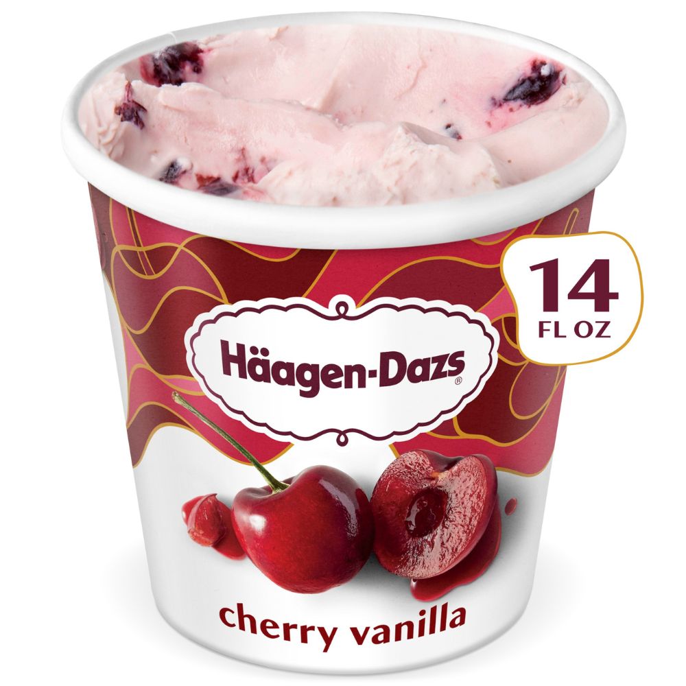 Helado Haagen-Dazs Cherry Vanilla 414ml