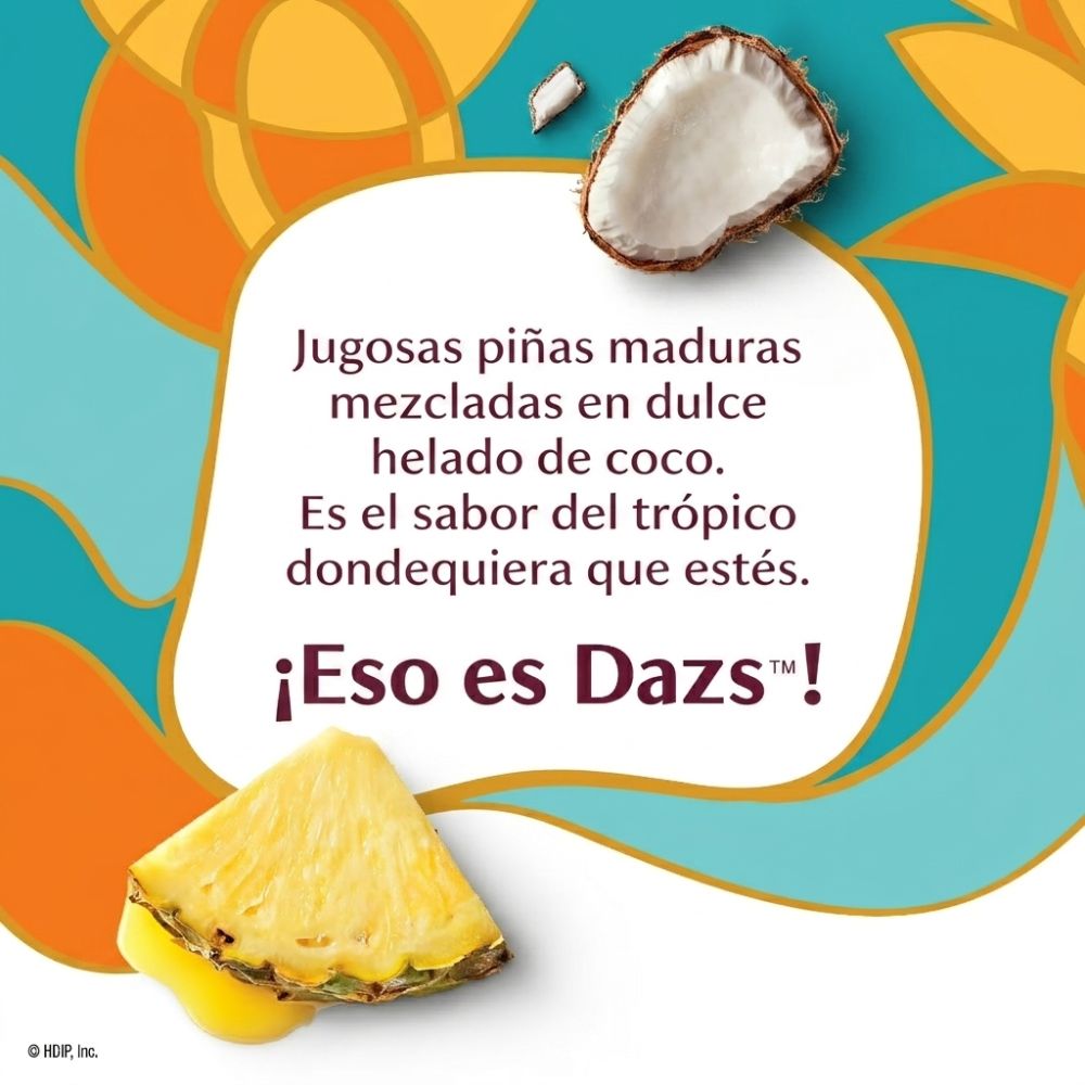 Helado Häagen Dazs Pineapple Coconut 414ml