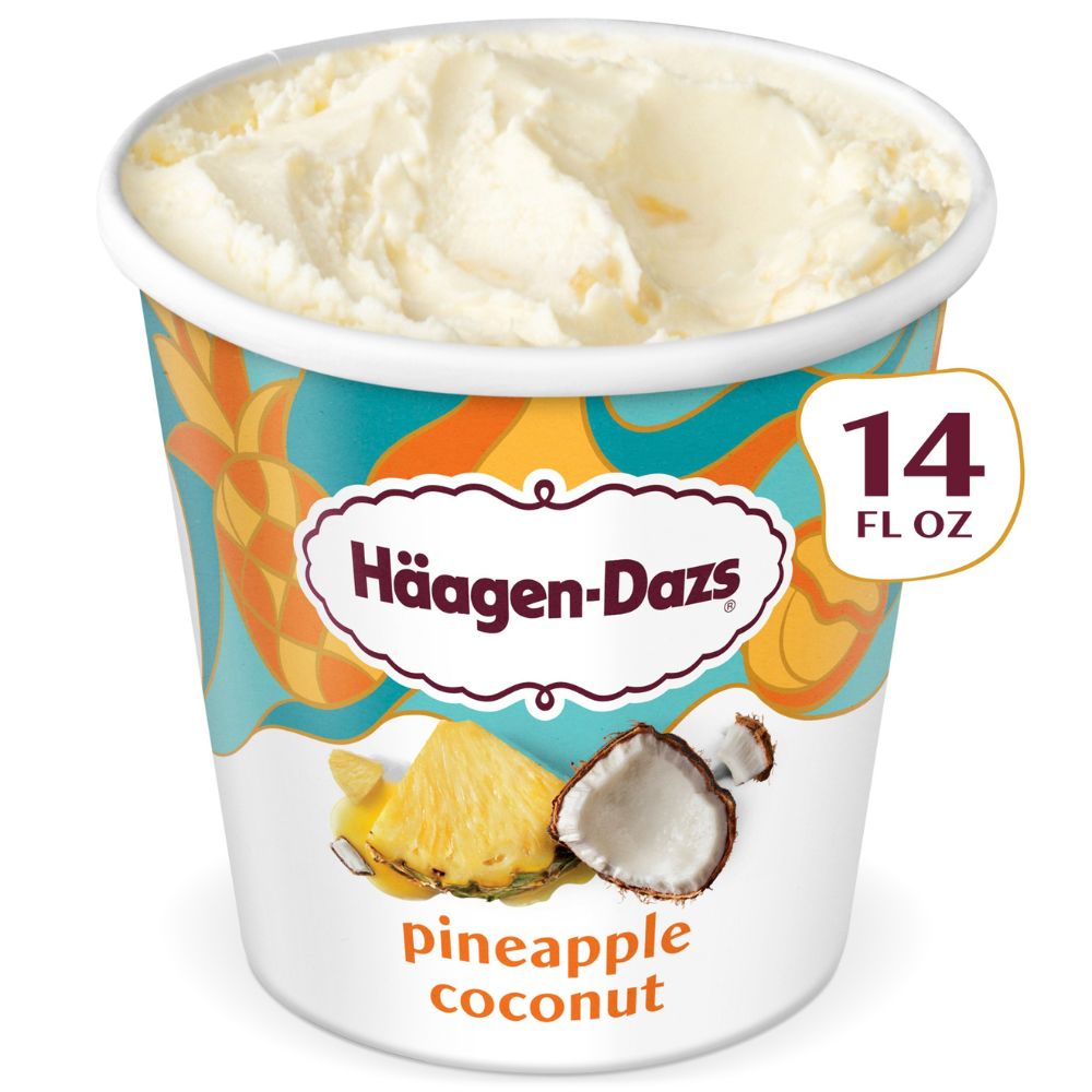 Helado Häagen Dazs Pineapple Coconut 414ml