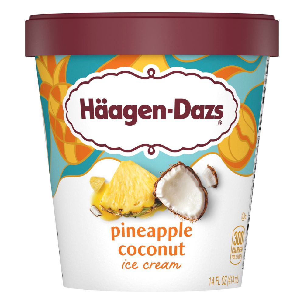 Helado Häagen Dazs Pineapple Coconut 414ml