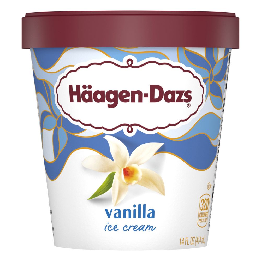 Helado Haagen Dazs Vanilla 414ml