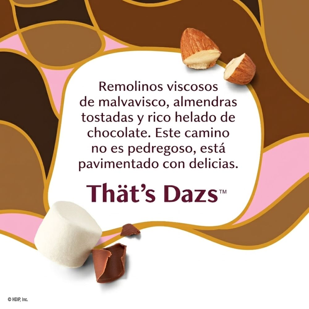Helado Häagen Dazs Rocky Road 414ml