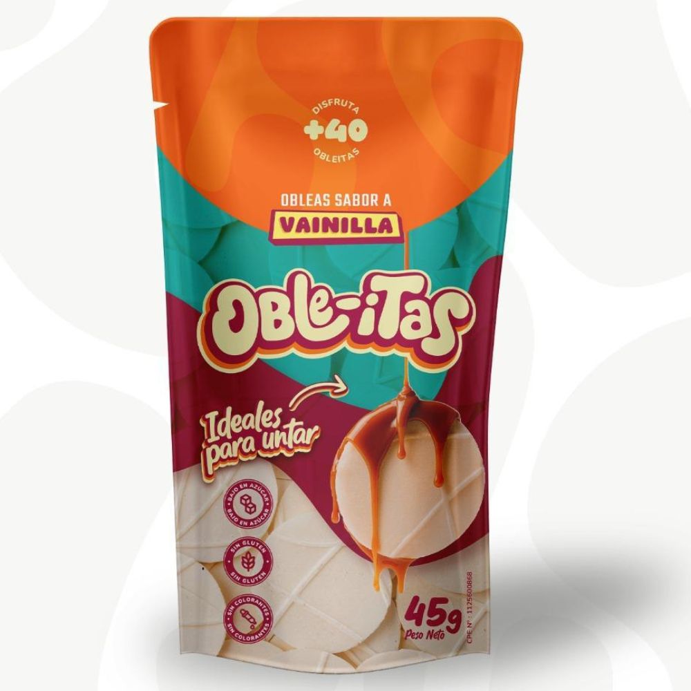 Halo Obleitas Sabor Vainilla 45gr