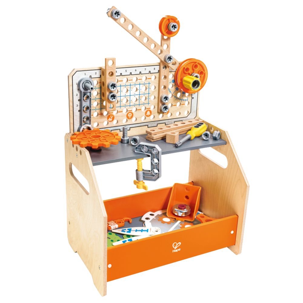 Hape Discovery Scientific Workbench 58 piezas 4-12 años