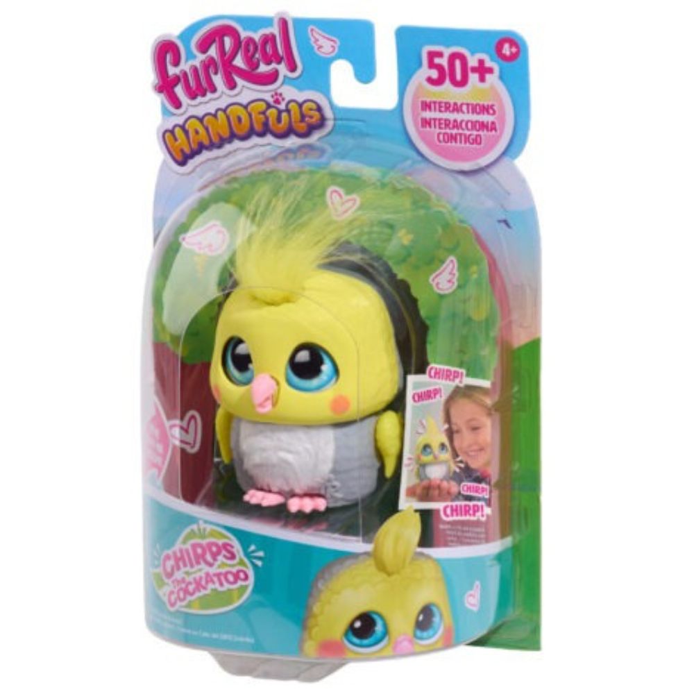 Hasbro Fur Real Handfuls Chrips The Cockatoo 4+