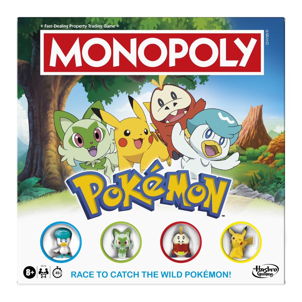 Hasbro Juego De Mesa Monopoly Pokémon 8+