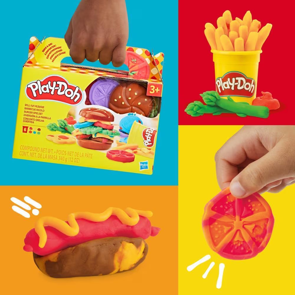 Hasbro Play-Doh Grill Fun Playset 6Und 3+