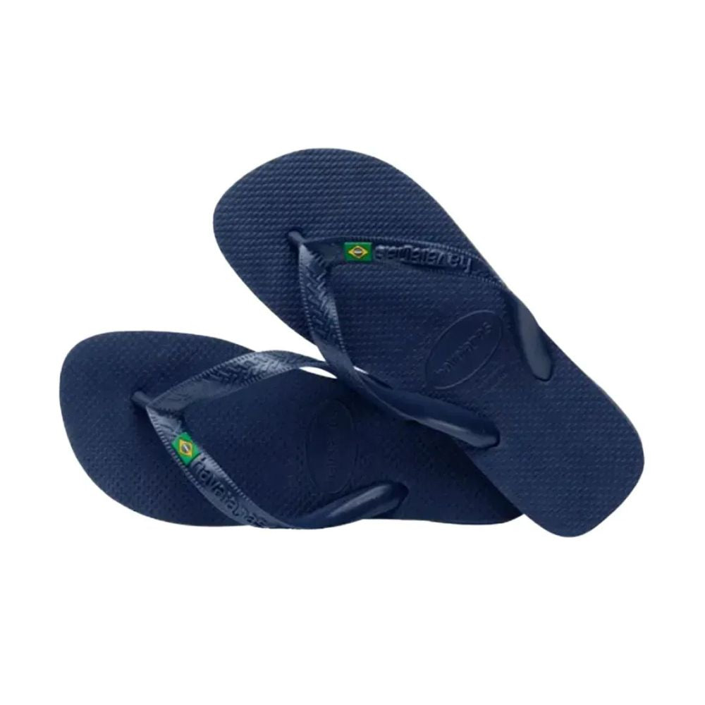 Havaianas Sandalias Para Caballeros Brasil Navy Blue