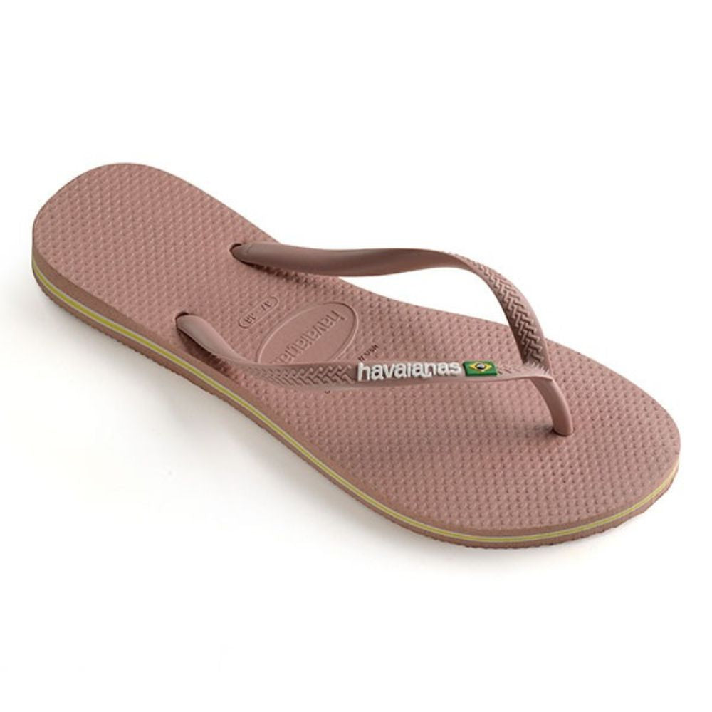 Havaianas Sandalias Flip Flop Slim Brasil Crocus Rose