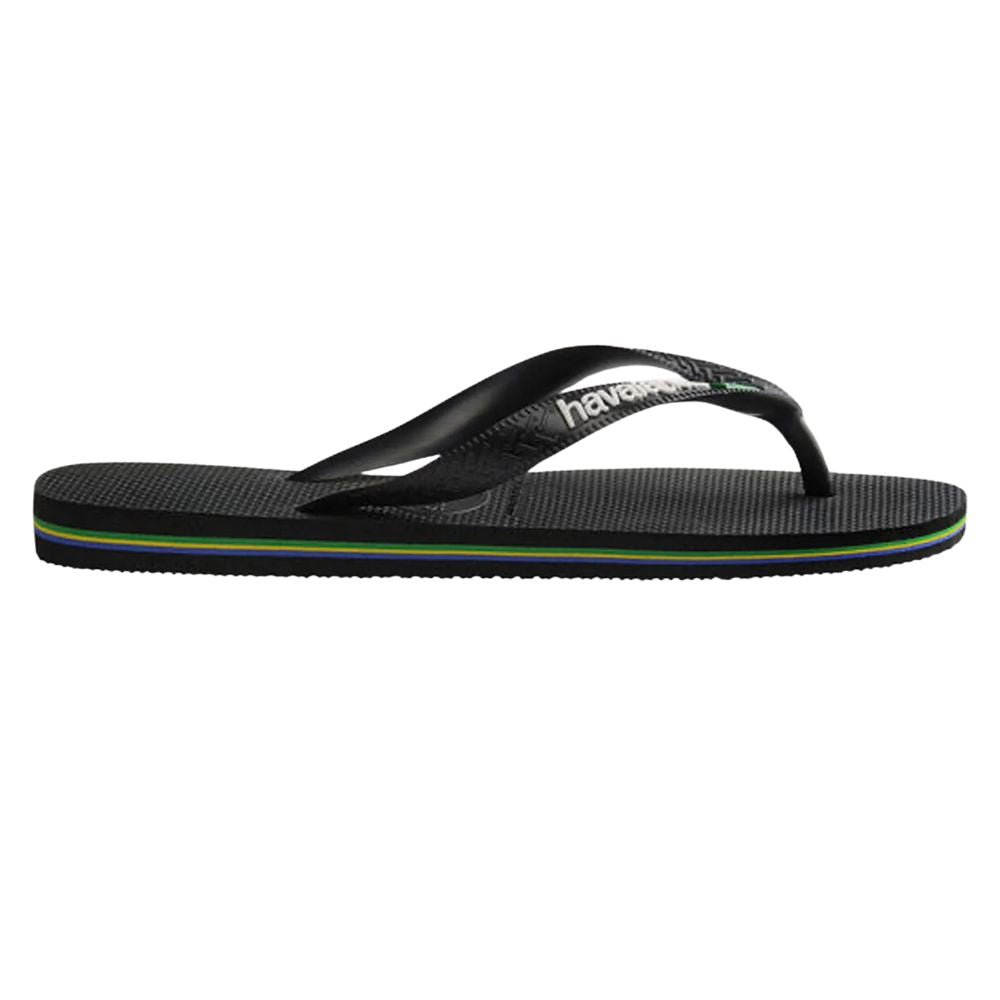 Havaianas Sandalias Brasil Logo Black