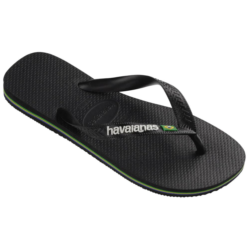 Havaianas Sandalias Brasil Logo Black