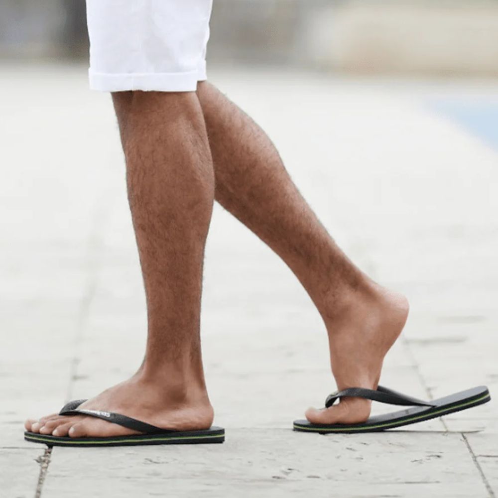 Havaianas Sandalias Brasil Logo Black