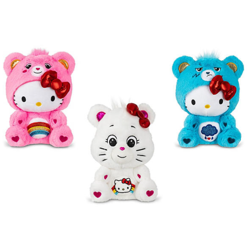 Hello Kitty and Friends x Care Bears Special Collector Set Excluusive 3 Pack