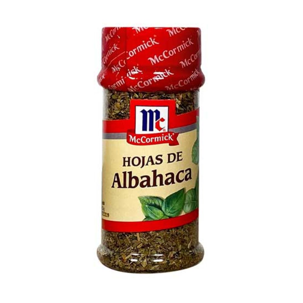 McCormick Hojas de Albahaca 25gr