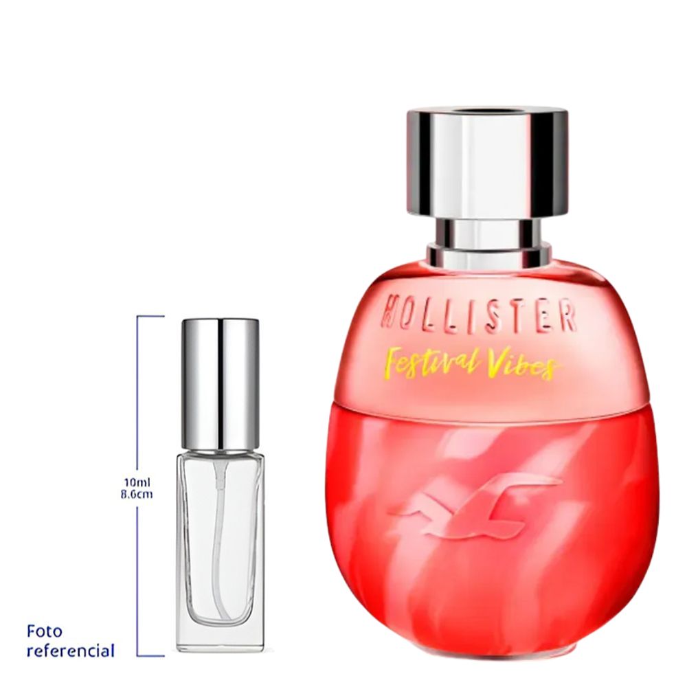 Hollister Festival Vibes Decant Travel Size Eau De Parfum For Woman
