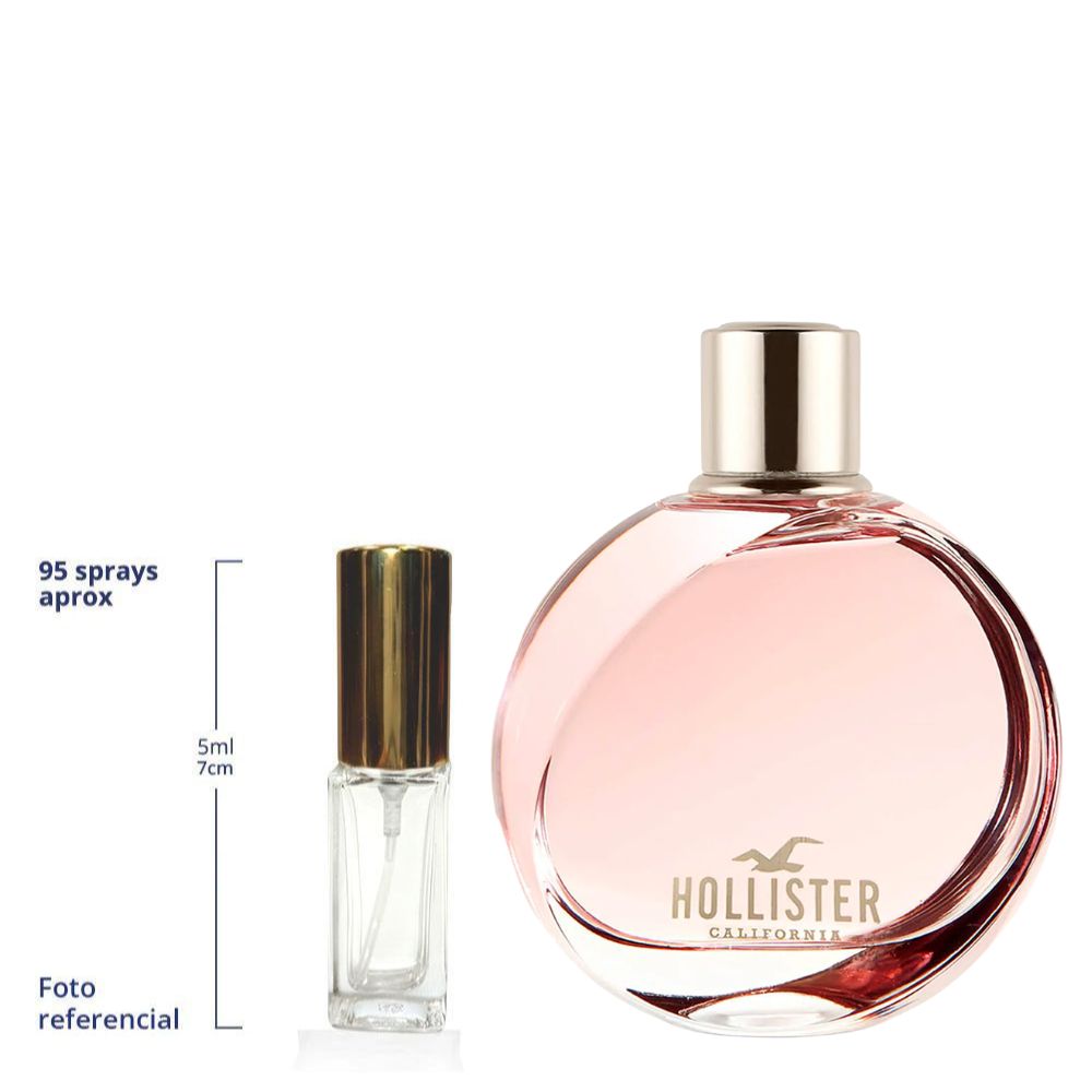 Hollister Wave Decant Travel Size Eau De Parfum For Woman