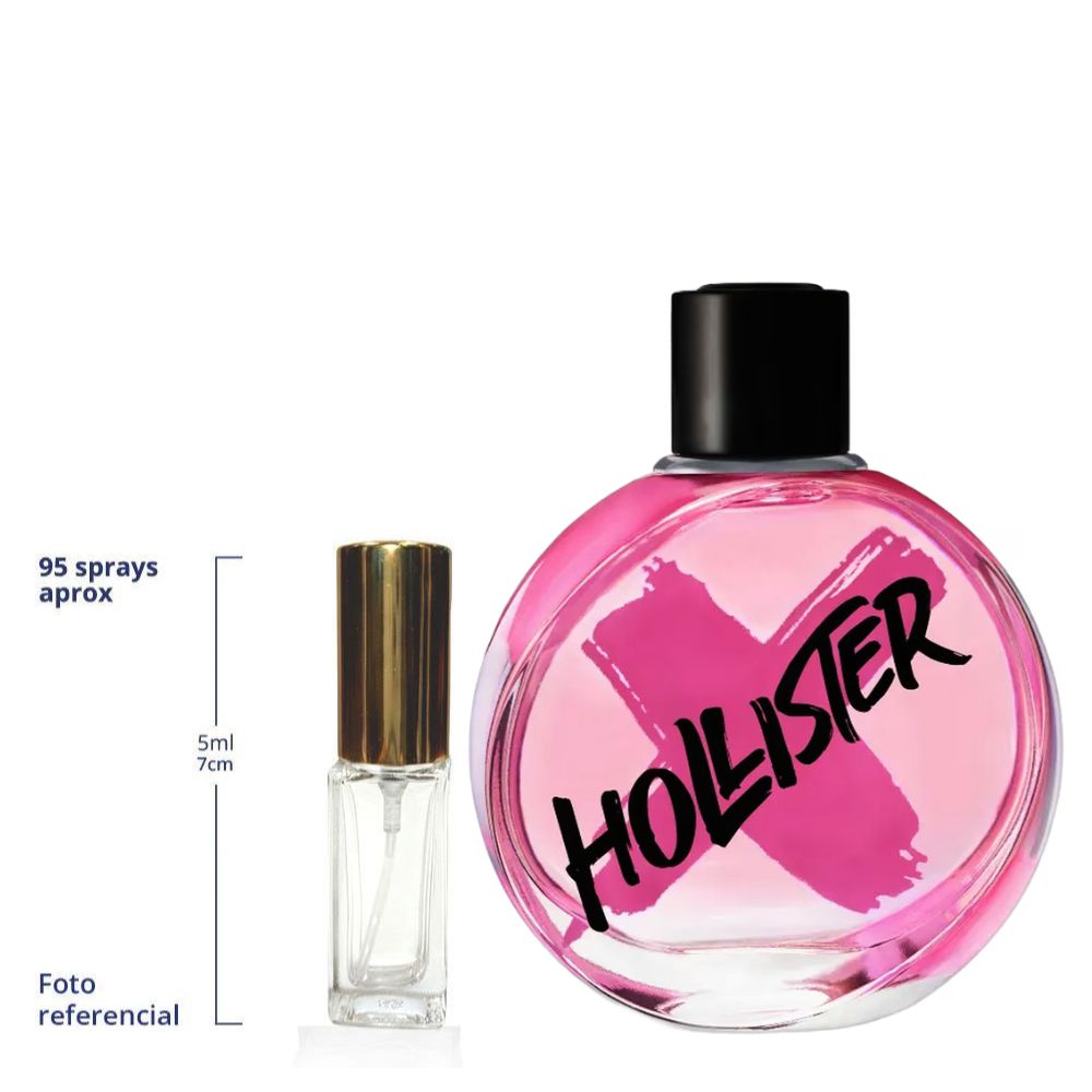 Hollister Wave X Decant Travel Size Eau De Parfum For Woman