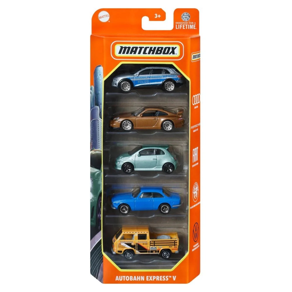 Hot Wheels Matchbox 5 Pack Modelos Variados