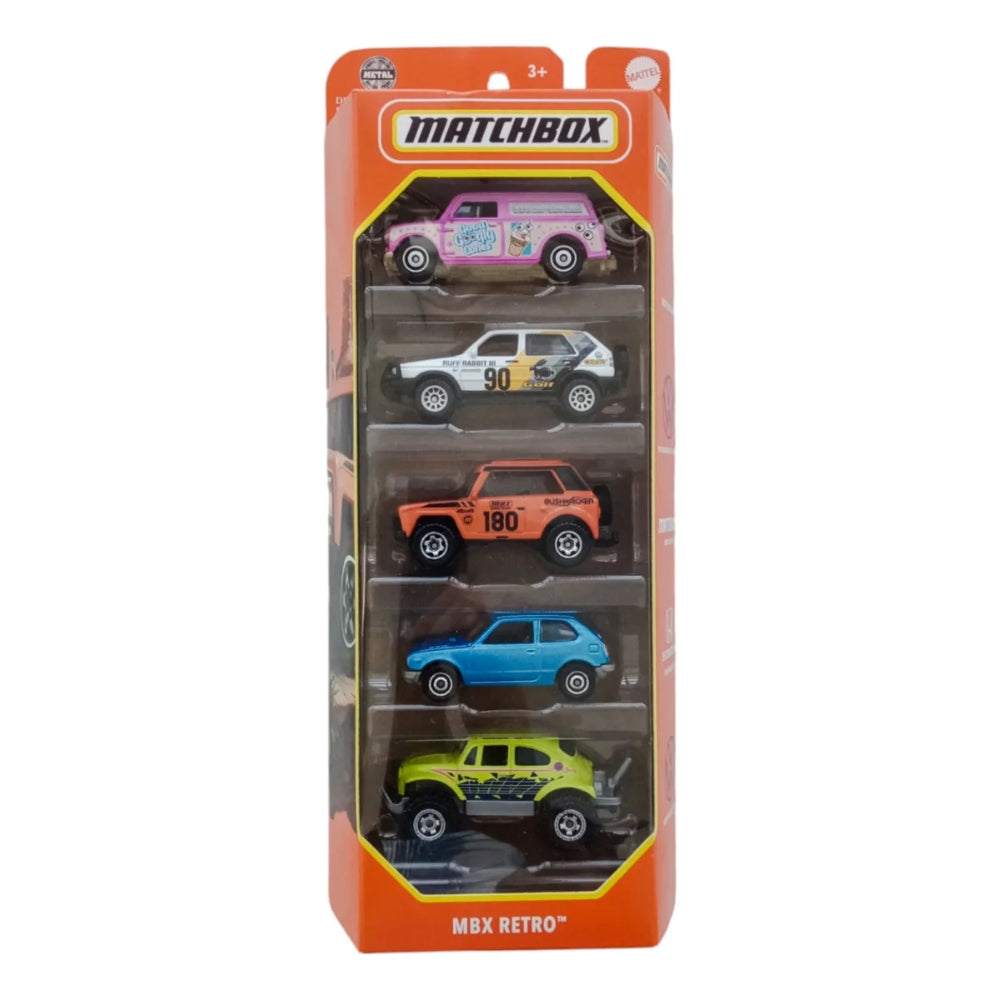 Hot Wheels Matchbox 5 Pack Modelos Variados